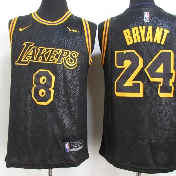 kobe lakers city jersey